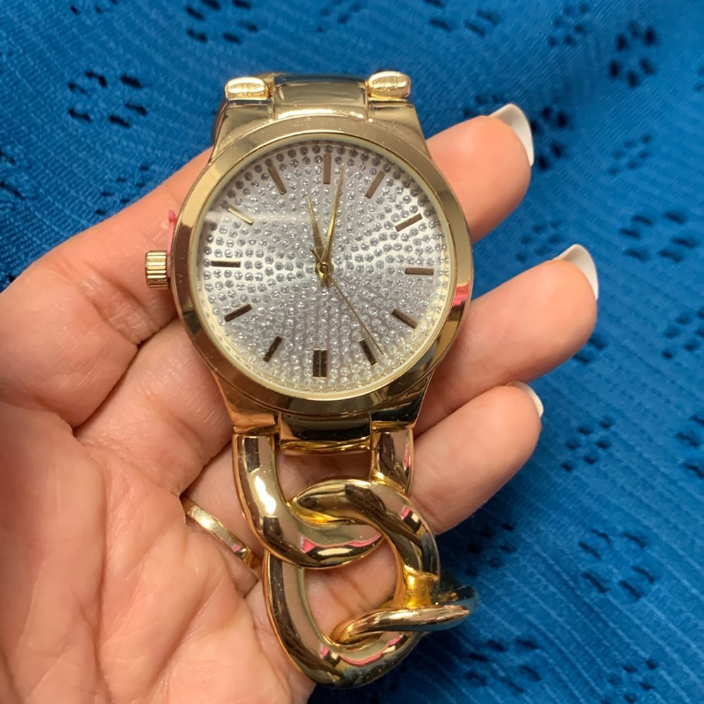 Simone Chic Gold Watch bracelet.